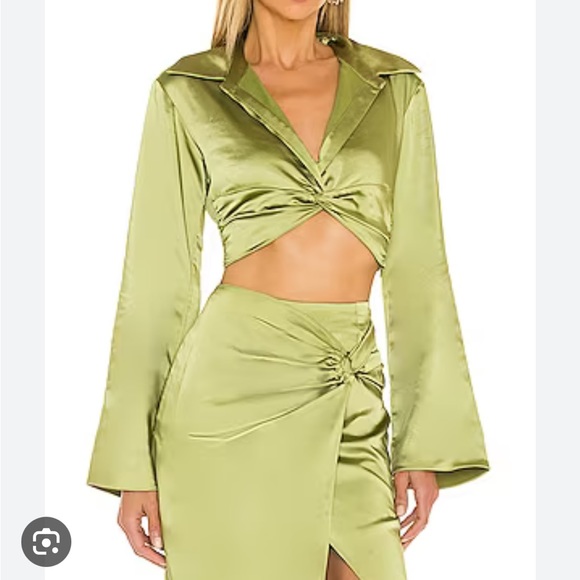 Green L’academie skirt and top coordinate set - Picture 3 of 3